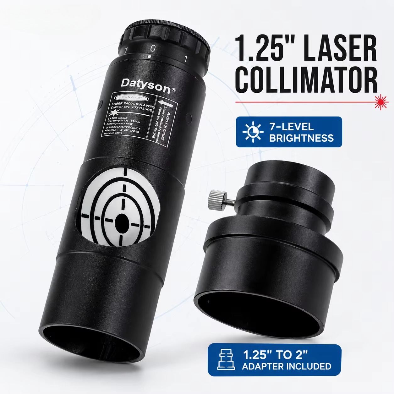 1.25 Inch Red Laser Collimator - Spirit Level 评论和价格