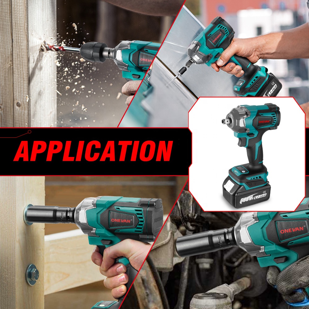 1200N.m Torque Brushless Elect - Socket Wrench 评论和价格