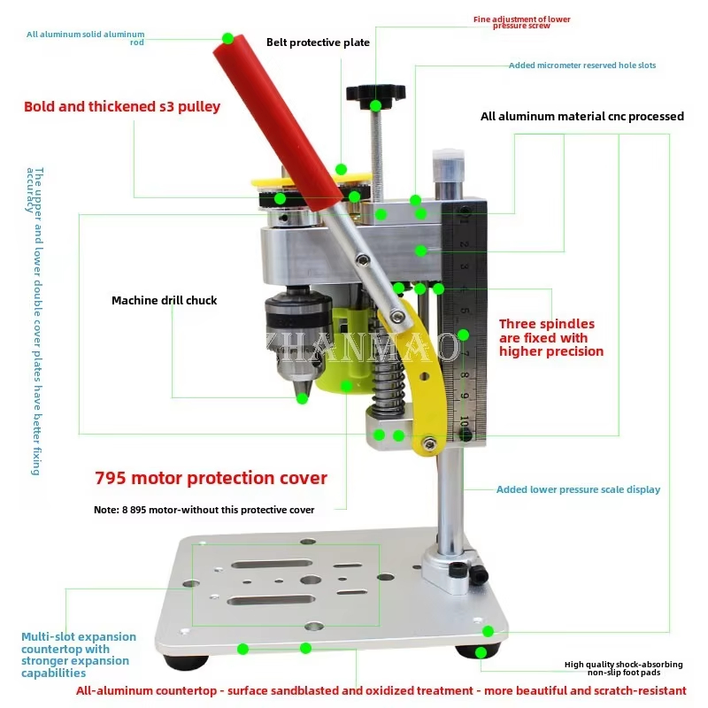 Mini Precision Bench Drill Pre - Drill Press 评论和价格